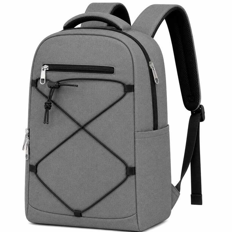 (image for) BP-123 Grey Multi-Compartment Cabin Backpack (New)